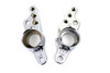 V-Twin - 51-0994 - Rear Frame Fork Bracket Set Chrome - Fits 2007-2008 Harley-Davidson FLT