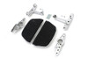 V-Twin - 51-0998 - Passenger Footboard Set with Swingarm Mount Kit - Fits 2007-2008 Harley-Davidson FLT