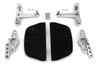 V-Twin - 51-0998 - Passenger Footboard Set with Swingarm Mount Kit