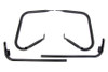V-Twin - 51-1058 - Black Rear Engine Bar Set - Fits 1997-2008 Harley-Davidson FLHT, FLHR, FLTR