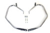 V-Twin - 51-1063 - Chrome Comfort Style Rear Engine Bars - Fits 2009-2013 Harley-Davidson FLHXSE, FLHR, FLTR, FLHRC, FLHX, FLTRU, FLTRX, FLHTK