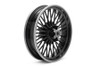 V-Twin - 52-0004 - Front 16 inch x 3.5 inch Duro 36 Fat Spoke Matte Black Wheel