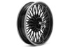 V-Twin - 52-0005 - 16 inch X 3.5 inch Duro 36 Fat Spoke Rear Wheel Gloss Black