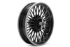 V-Twin - 52-0005 - 16 inch X 3.5 inch Duro 36 Fat Spoke Rear Wheel Gloss Black