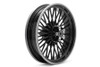 V-Twin - 52-0008 - Rear 16 inch x 3.5 inch Duro 36 Fat Spoke Matte Black Wheel - Fits 2005-2007 Harley-Davidson XL, FLT, 2006-2009 FXD, 2000-2008 FXST