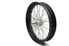 V-Twin - 52-0081 - XR 750 19 Inch x 3.00 Inch Rear Wheel with Black Rim - Fits 1952-1956 Harley-Davidson K, 1937-1952 W, 1957-1970 XL, 1970-1984 XR