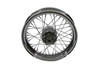 V-Twin - 52-0168 - 16 inch x 3.00 inch Rear Spoke Wheel - Fits 1984-1985 Harley-Davidson FXST, 1982-1984 FXE, 1982-1985 FXR, XL
