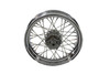 V-Twin - 52-0179 - 16 inch x 3.00 inch Front or Rear Spoke Wheel - Fits 1973-1984 Harley-Davidson FX (Rear only), 1973-1984 FL