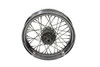 V-Twin - 52-0179 - 16 inch x 3.00 inch Front or Rear Spoke Wheel - Fits 1973-1984 Harley-Davidson FX (Rear only), 1973-1984 FL