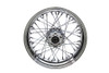 V-Twin - 52-0372 - XL Rear Wheel Chrome 16 inch x 5 inch