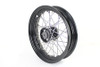 V-Twin - 52-0448 - 16 inch x 3.00 inch KH Type Star Hub Wheel Black - Fits 1948-1962 Harley-Davidson FL, 1936-1947 EL