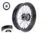 V-Twin - 52-0448 - 16 inch x 3.00 inch KH Type Star Hub Wheel Black - Fits 1948-1962 Harley-Davidson FL, 1936-1947 EL