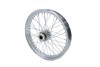 V-Twin - 52-0450 - 23 inch x 3.00 inch Front Spoke Wheel - Fits 1991-1995 Harley-Davidson FXDWG, 1984-1995 FXST, 1984-1985 FXWG