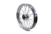 V-Twin - 52-0487 - 21 inch x 3.25 inch Front Spoke Wheel - Fits 1937-1948 Harley-Davidson UL, 1936-1940 EL, 1941-1966 FL