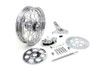 V-Twin - 52-0601 - 16 inch x 3.00 inch Rear Wheel Kit with Caliper Chrome - Fits 1973-1985 Harley-Davidson FX, FL