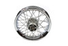 V-Twin - 52-0665 - 16 inch x 3.00 inch Rear Spoke Wheel - Fits 2005-2007 Harley-Davidson XL (883c and 1200c), 2002-2007 FLT