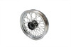 V-Twin - 52-0745 - 16 inch x 3.00 inch Front or Rear Spoke Wheel - Fits 1971-1972 Harley-Davidson FX (Rear), 1967-1972 FL (Front or Rear)