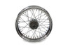 V-Twin - 52-0776 - 18 inch x 4.25 inch Replica Rear Spoke Wheel