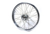 V-Twin - 52-0802 - 21 inch x 2.15 inch Replica Front Spoke Wheel - Fits 1937-1948 Harley-Davidson UL, 1936-1940 EL, 1941-1966 FL