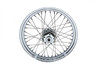 V-Twin - 52-0812 - 19 inch x 2.50 inch Replica Front or Rear Spoke Wheel - Fits 1973-1982 Harley-Davidson FXE (rear only), 1973-1984 FLH, FL