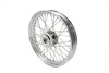 V-Twin - 52-0818 - 19 inch x 2.50 inch Replica Front Spoke Wheel - Fits 1982-1983 Harley-Davidson FXR, 1978-1983 XL, FXE, FX