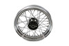 V-Twin - 52-0847 - 16 inch x 3.00 inch Star Hub Wheel Assembly - Fits 1936-1952 Harley-Davidson WL (rear only), 1941-1966 FL (Front or Rear), 1937-1948 UL (Front or Rear), 1936-1940 EL (Front or Rear)