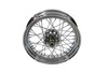 V-Twin - 52-0890 - 18 inch x 2.50 inch Rear Spoke Wheel - Fits 1957-1978 Harley-Davidson XL, 1954-1956 K
