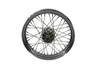 V-Twin - 52-0891 - 18 inch x 2.50 inch Rear Spoke Wheel - Fits 1957-1978 Harley-Davidson XL, 1954-1956 K