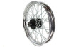 V-Twin - 52-0915 - 18 inch x 2.15 inch XL Rear Wheel - Fits 1955-1978 Harley-Davidson XL