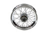 V-Twin - 52-0935 - 16 inch x 4.00 inch Rear Spoke Wheel - Fits 1986-1994 Harley-Davidson FXRS, 1986-1999 XL, 1986-1996 FLST, 1991-1996 FXDG, 1986-1994 FXR, 1986-1996 FXSTC, FXST
