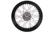 V-Twin - 52-1046 - 16 inch x 3.00 inch Rear Spoke Wheel - Fits 1957-1978 Harley-Davidson XL, 1954-1956 K