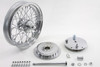 V-Twin - 52-1052 - 16 inch x 3.00 inch Wheel and Brake Drum Assembly Chrome - Fits 1975-1978 Harley-Davidson XL (Rear)