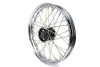 V-Twin - 52-1216 - 18 inch x 2.15 inch KH Type Front or Rear Wheel - Fits 1937-1948 Harley-Davidson UL (front or rear), 1936-1952 WL (rear only), 1936-1940 EL (front or rear), 1941-1966 FL (front or rear)