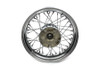 V-Twin - 52-1289 - 16 inch x 5.00 inch Replica Rear Spoke Wheel