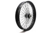 V-Twin - 52-1402 - 30 inch x 4.0 inch King Spoke Front Wheel Black
