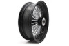 V-Twin - 52-1406 - 18 inch x 5.5 inch King Spoke Rear Wheel Black