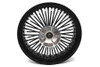 V-Twin - 52-1410 - 18 inch x 5.5 inch King Spoke Rear Wheel Black