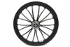 V-Twin - 52-1435 - 21 inch x 2.15 inch Manhattan Front Wheel Black Cut