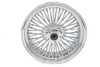 V-Twin - 52-1452 - 16 inch x 5.5 inch King Spoke Rear Wheel Chrome