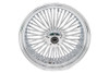 V-Twin - 52-1455 - 17 inch x 6.0 inch King Spoke Rear Wheel Chrome