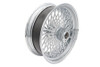 V-Twin - 52-1455 - 17 inch x 6.0 inch King Spoke Rear Wheel Chrome