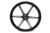 V-Twin - 52-1473 - 21 inch x 2.15 inch Revolver Front Wheel Black Cut