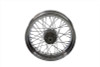 V-Twin - 52-2034 - 17 inch x 4.5 inch Replica Rear Spoke Wheel