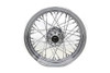 V-Twin - 52-2057 - 16 inch x 3.00 inch Rear Spoke Wheel Chrome