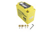 V-Twin - 53-0544 - MotoBatt 12 Volt AGM Yellow Battery
