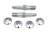 V-Twin - 54-0405 - Lower Rear Shock Stud Kit Zinc