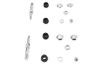 V-Twin - 54-0442 - Chrome Upper Rear Shock Stud Kit