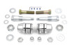V-Twin - 54-0451 - Chrome Shock Stud Kit - Fits 1991-1993 Harley-Davidson XL