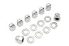 V-Twin - 7017-16 - Chrome Cylinder Base Acorn Nut and Washer
