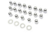 V-Twin - 7137-22 - Acorn Rocker Box Nut Set